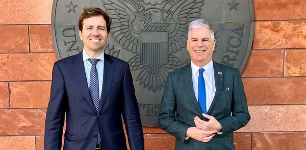 El coordinador adjunto de anticorrupci贸n de Estados Unidos, Brendan Boundy, visita Paraguay - Revista PLUS