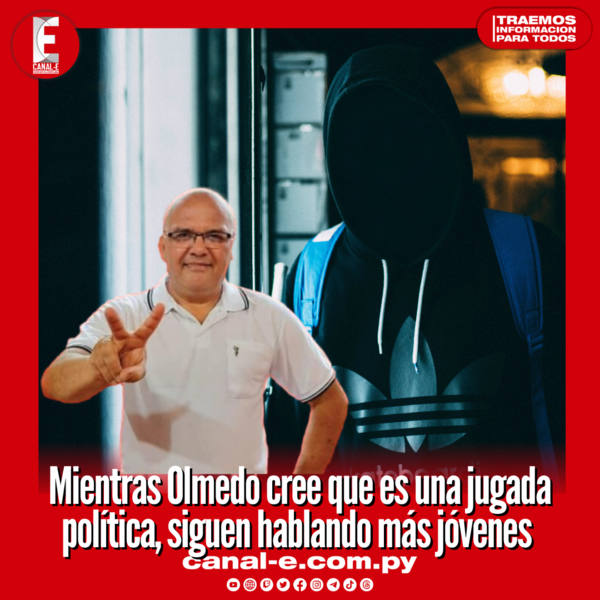 Mientras Olmedo cree que es una jugada política, siguen hablando más jóvenes