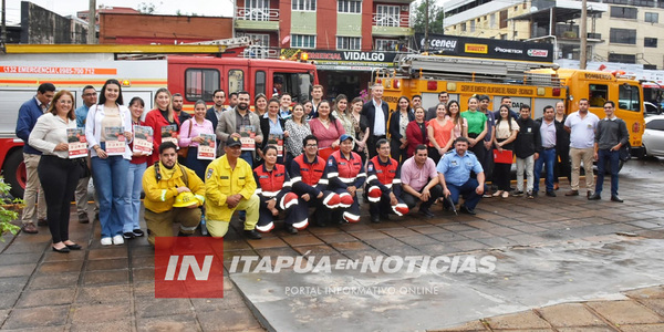 CONTINÚAN ACTIVIDADES EN EL MARCO DE LA CAMPAÑA DE PREVENCIÓN DE INCENDIOS - Itapúa Noticias