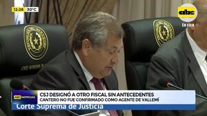 Video: CSJ designó a otro fiscal sin antecedentes - ABC Noticias - ABC Color