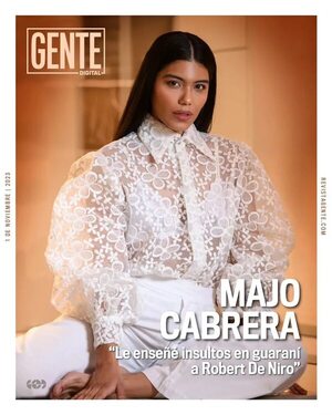 Majo Cabrera se luce en la portada de la revista Gente - Gente - ABC Color
