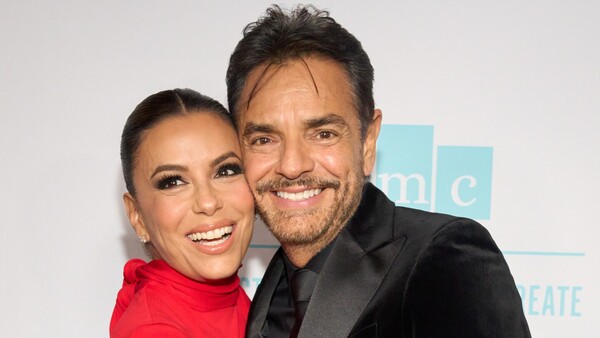 Eva Longoria y Eugenio Derbez, premiados por la Coalición Nacional Hispana ante los Medios