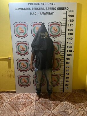 Brasileño buscado por tenencia de cocaína fue detenido en barrio Obrero