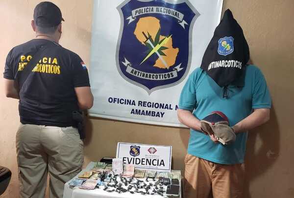 Antinarcóticos detiene a microtraficante conocido - Oasis FM 94.3