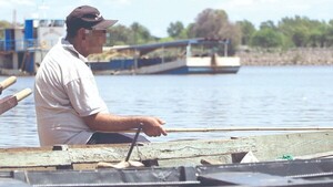 Por veda, opa excusa para los "cabezudos" que van a la pesca