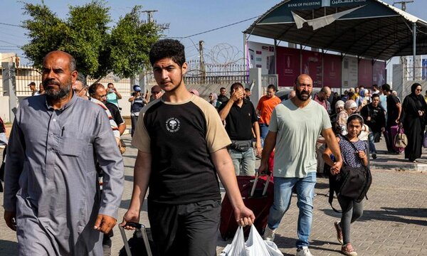 Comenzó evacuación de heridos y extranjeros desde Gaza hacia Egipto - ADN Digital