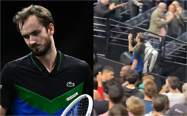 Versus / El incómodo episodio que vivió Daniil Medvedev en el Masters de París
