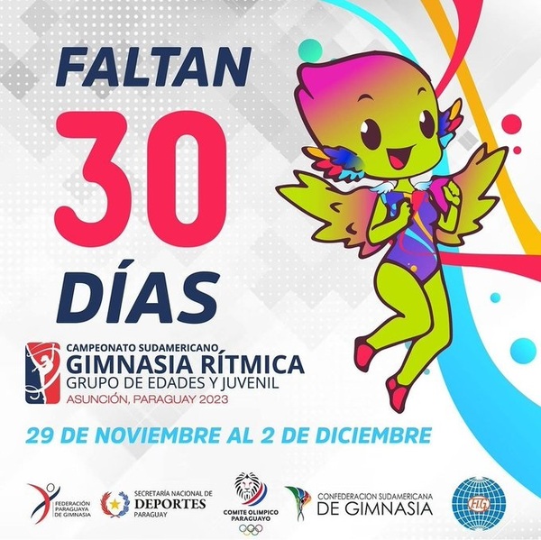 Paraguay organiza Sudamericano de Gimnasia Rítmica en el SND