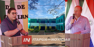 GOBERNACIÓN Y MUNICIPALIDAD DE SAN PEDRO DEL PNÁ. EJECUTAN VARIAS OBRAS EN CONJUNTO - Itapúa Noticias