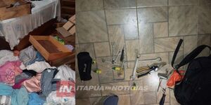 LLEGÓ DE VIAJE A SU CASA Y SE ENCONTRÓ QUE HABÍA SIDO VÍCTIMA DE HURTO. - Itapúa Noticias