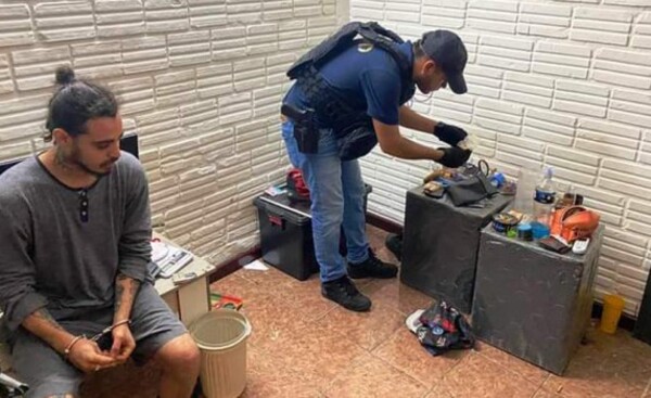 Vendía éxtasis, LSD y marihuana cerca de colegios en Ciudad del Este