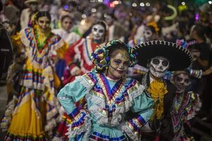 Día de muertos: celebración mexicana en el CPJ con duelo de catrinas y catrines - Cultura - ABC Color