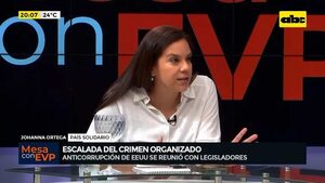 Escalada del crimen organizado: anticorrupción de EE.UU. se reunió con legisladores - Mesa de Periodistas - ABC Color