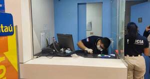La Nación / Asaltan local bancario ubicado dentro de supermercado en Asunción
