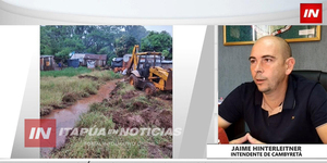 JAIME HINTERLEITNER BUSCA BRINDAR SOLUCIONES A CAMINOS DE CAMBYRETÁ - Itapúa Noticias