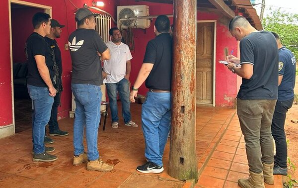 Extorsión: Fiscalía realizó allanamientos simultáneos en San Pedro
