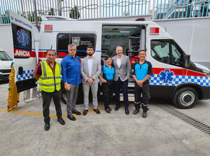 IVECO entregará al mercado ecuatoriano un total de 250 Daily carrozadas para ambulancia