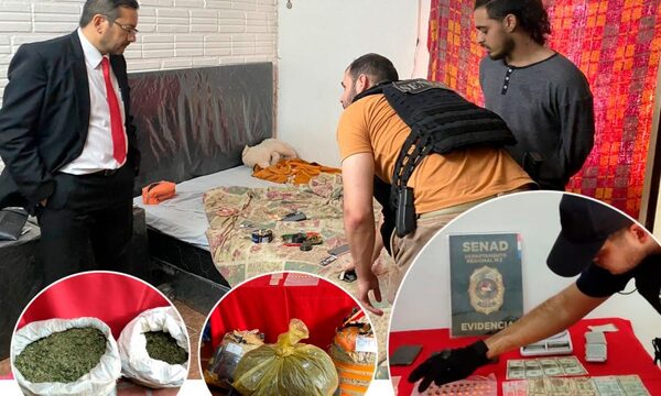 SENAD anuló un expendio de drogas en las cercanías de centros educativos – Diario TNPRESS