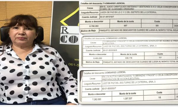 Docente del MEC denuncia grosera estafa con ejecución de pagarés que ya fueron saldados – Diario TNPRESS