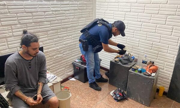 SENAD anuló supermercado de drogas a metros de centros educativos en Ciudad del Este