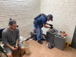 Senad desbarata “supermercado” de drogas a metros de dos colegios, en Ciudad del Este - ABC en el Este - ABC Color