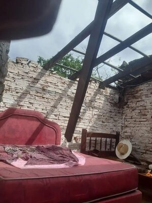 Pilar: temporal lleva techo de varias casas y destruye cultivos en comunidad rural   - Nacionales - ABC Color