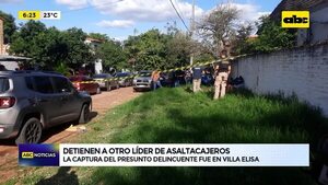 Video: Detienen a otro líder de asaltacajeros - ABC Noticias - ABC Color