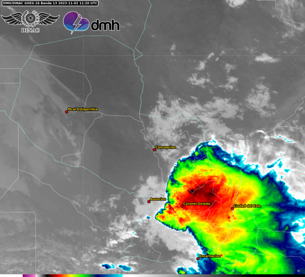 Boletín de alerta meteorológica sigue vigente anunciando lluvias intensas con tormentas eléctricas - ADN Digital