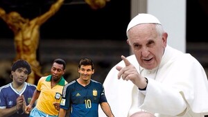 ¿Messi o Maradona? le consultaron al Papa Francisco y respondió “Pelé”