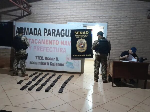 Hallan marihuana a orillas del lago Itaipú en Alto Paraná - ABC en el Este - ABC Color
