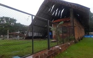 Temporal causa destrozos en más ciudades del Guairá - Nacionales - ABC Color