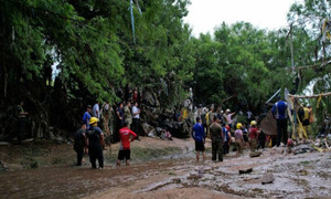 No encontraron a militares en la camioneta y los buscarán en el río