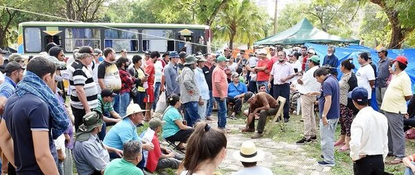 Campesinos harán plenaria en Asunción - Nacionales - ABC Color