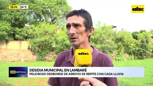 Desidia municipal en Lambaré: vecinos exigen solución a sus autoridades - ABC Noticias - ABC Color