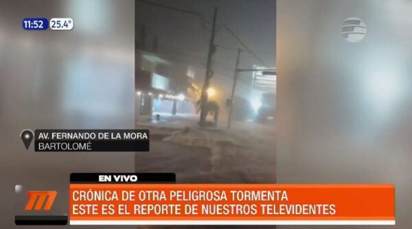 Crónica de otra peligrosa tormenta | Telefuturo