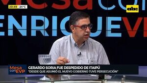 Video: Gerardo Soria fue despedido de Itaipú, colorado que criticó a Horacio Cartes - Mesa de Periodistas - ABC Color