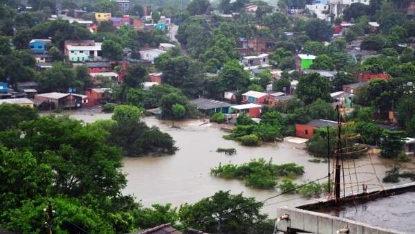 La lluvia persiste y agrava el drama de los damnificados en Alto Paraná