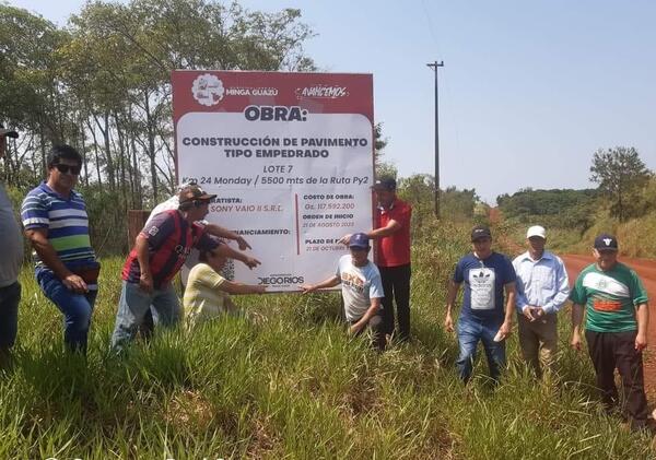 Obras retrasadas e inconclusas en el distrito de Minga Guazú - La Clave