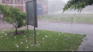 Granizada causó destrozos en Arroyos y Esteros | 1000 Noticias