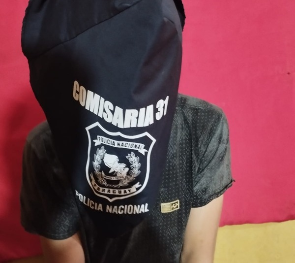 Aprehenden a joven tras robar celular - San Lorenzo Hoy