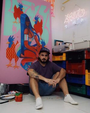 Lucas We! busca retratar el corazón y el alma de la ciudad en “Mau Future” - Artes Plásticas - ABC Color