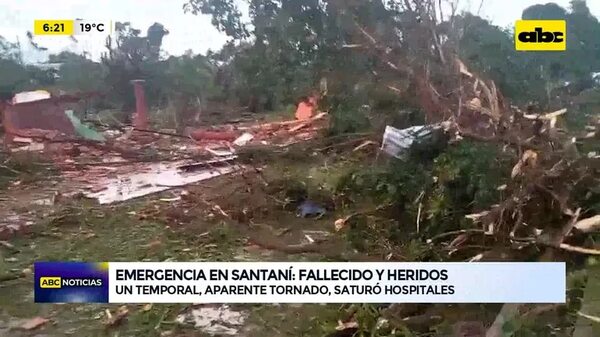 Emergencia en Santaní: Fallecido y Heridos - ABC Noticias - ABC Color