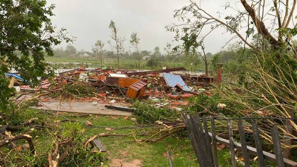 Tormenta en Santaní: "Lo perdimos todo, pero gracias a Dios estamos con vida"