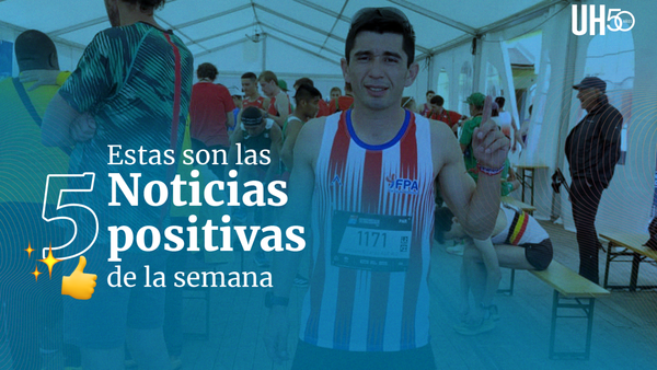 Triunfo en maratón, estudiantes con medallas en ferias de ciencias y otras noticias positivas