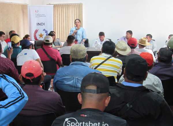 INDI articula trabajo de apoyo a comunidades indígenas del Chaco en reunión con líderes y autoridades - .::Agencia IP::.