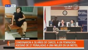 Condenaron a 28 años de cárcel a un feminicida | Telefuturo