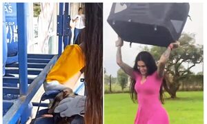 (VIDEO) Gloria Jara rescató a un mykurê que estaba en peligro
