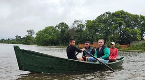 Crecida en Cerrito alerta a lugareños, afirma Éver Villalba