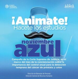 CSJ se adhiere a la campaña Noviembre Azul
