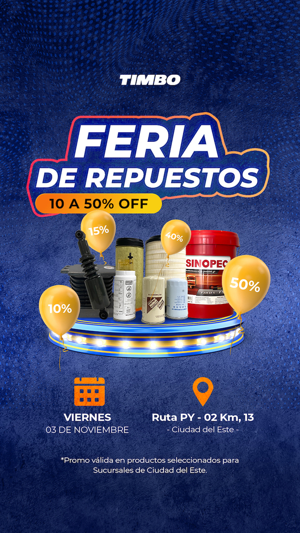 Grupo TIMBO ofrece ofertas en repuestos para camiones